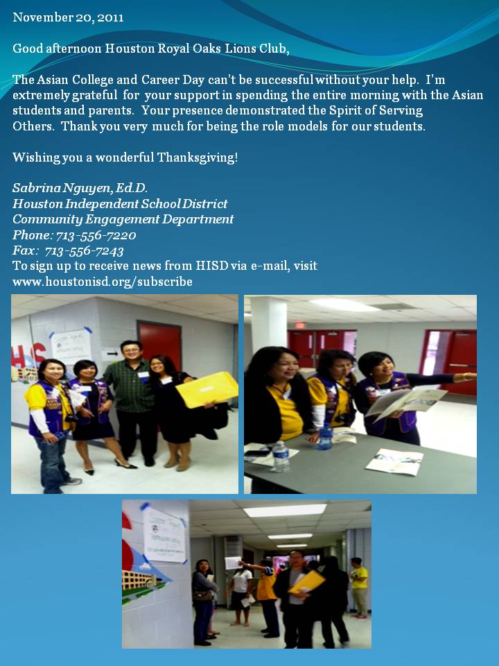 Asian College Career Day 2011
